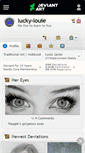 Mobile Screenshot of lucky-louie.deviantart.com