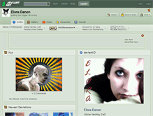Tablet Screenshot of elora-danen.deviantart.com