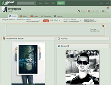 Tablet Screenshot of mvgraphics.deviantart.com