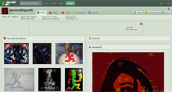 Desktop Screenshot of demonedslayer00.deviantart.com