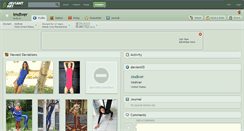 Desktop Screenshot of imdiver.deviantart.com
