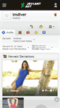 Mobile Screenshot of imdiver.deviantart.com