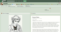 Desktop Screenshot of luna-rox.deviantart.com