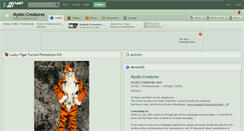 Desktop Screenshot of mystic-creatures.deviantart.com