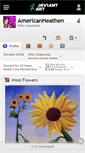 Mobile Screenshot of americanheathen.deviantart.com