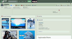 Desktop Screenshot of lolphins.deviantart.com