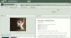 Desktop Screenshot of little-red-pumpkin.deviantart.com