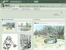Tablet Screenshot of ogge87.deviantart.com