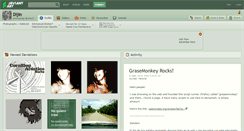 Desktop Screenshot of dijin.deviantart.com