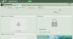 Desktop Screenshot of profelisaurata.deviantart.com