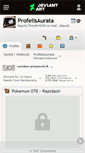 Mobile Screenshot of profelisaurata.deviantart.com