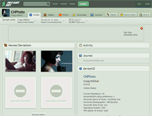 Tablet Screenshot of chphoto.deviantart.com