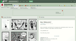 Desktop Screenshot of nitzthebloody.deviantart.com