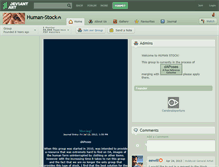 Tablet Screenshot of human-stock.deviantart.com