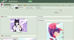 Desktop Screenshot of lijianliang.deviantart.com