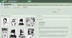 Desktop Screenshot of davidgolding.deviantart.com