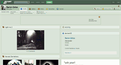Desktop Screenshot of baron-zeloo.deviantart.com