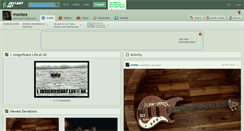 Desktop Screenshot of montex.deviantart.com