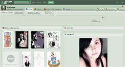 Desktop Screenshot of kurcoba.deviantart.com