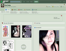 Tablet Screenshot of kurcoba.deviantart.com