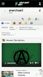 Mobile Screenshot of anarchoart.deviantart.com