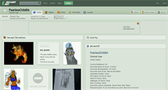 Desktop Screenshot of fearlesschild06.deviantart.com
