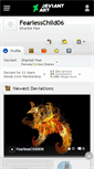 Mobile Screenshot of fearlesschild06.deviantart.com
