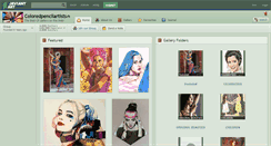 Desktop Screenshot of coloredpencilartists.deviantart.com