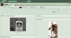 Desktop Screenshot of crymsa.deviantart.com
