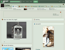 Tablet Screenshot of crymsa.deviantart.com
