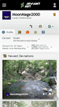 Mobile Screenshot of moonmage2000.deviantart.com