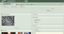 Desktop Screenshot of jarvisvalmont.deviantart.com