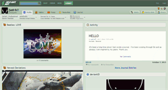 Desktop Screenshot of just-is.deviantart.com