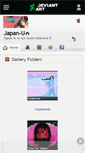 Mobile Screenshot of japan-u.deviantart.com