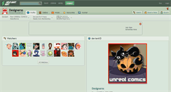 Desktop Screenshot of designerss.deviantart.com