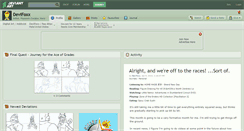 Desktop Screenshot of devifoxx.deviantart.com