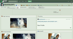 Desktop Screenshot of katsukonarumari4.deviantart.com