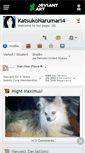 Mobile Screenshot of katsukonarumari4.deviantart.com