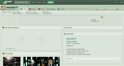 Desktop Screenshot of marquito75.deviantart.com