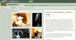 Desktop Screenshot of lunanuevameyer.deviantart.com