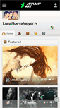 Mobile Screenshot of lunanuevameyer.deviantart.com