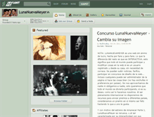 Tablet Screenshot of lunanuevameyer.deviantart.com