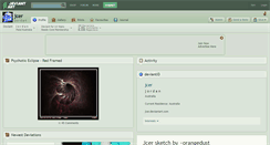 Desktop Screenshot of jcer.deviantart.com