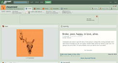 Desktop Screenshot of cheyenneslr.deviantart.com