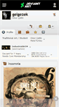 Mobile Screenshot of gelgezek.deviantart.com