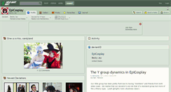 Desktop Screenshot of epicosplay.deviantart.com
