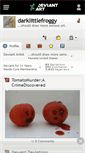Mobile Screenshot of darklittlefroggy.deviantart.com
