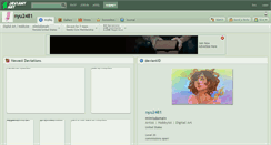 Desktop Screenshot of nyu2481.deviantart.com