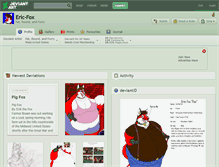 Tablet Screenshot of eric-fox.deviantart.com