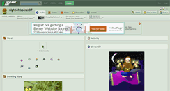 Desktop Screenshot of nightwhisperer37.deviantart.com